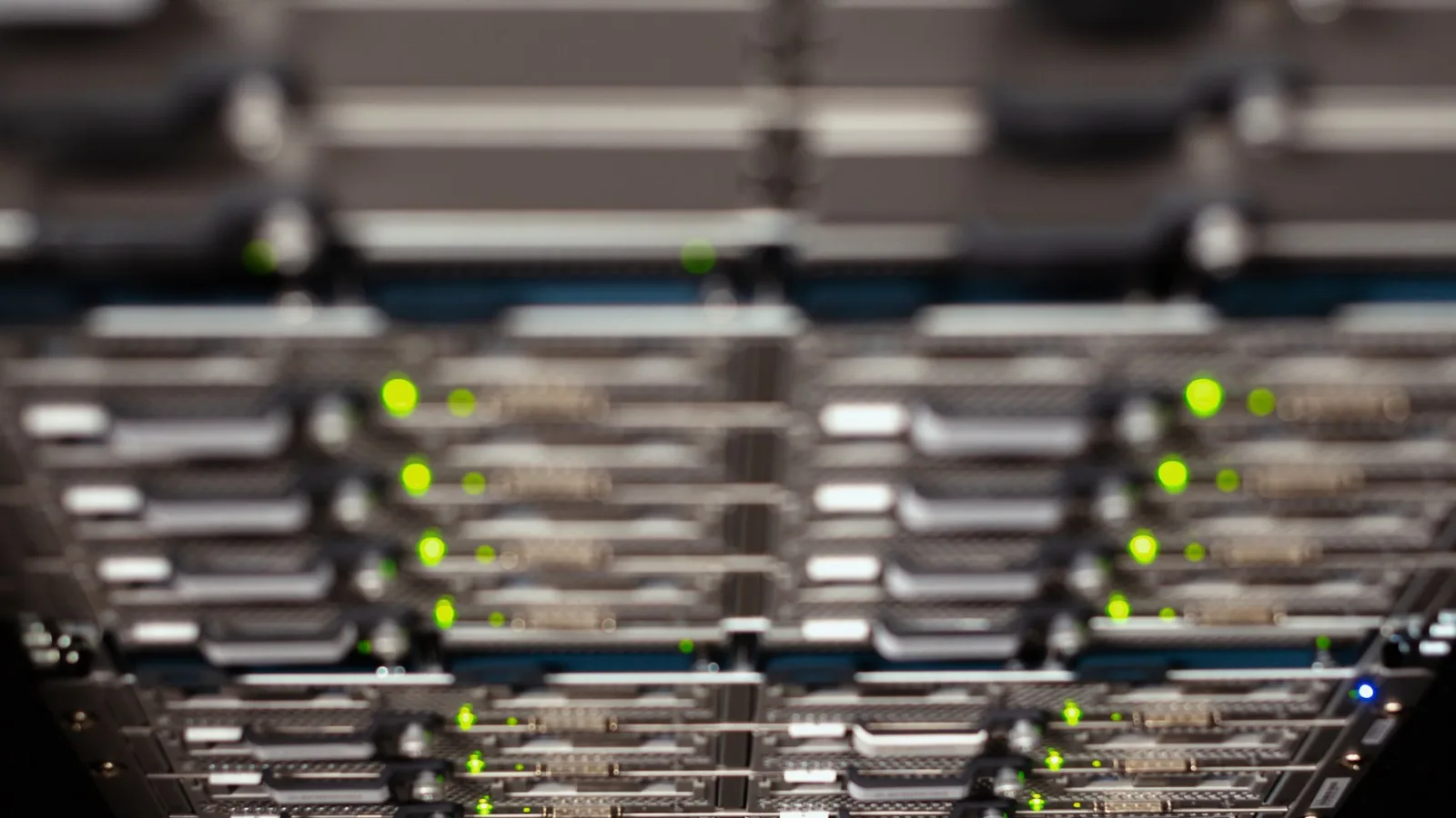 Developer looking at server logs on a monitor